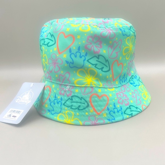 Disney Parks STITCH Adult Size Bucket Hat~ Lilo & Stitch~ Multicolor NEW - Picture 5 of 11